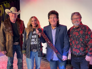 Two Dozen Roses & a Red Bottle of Wine Guitar Strap