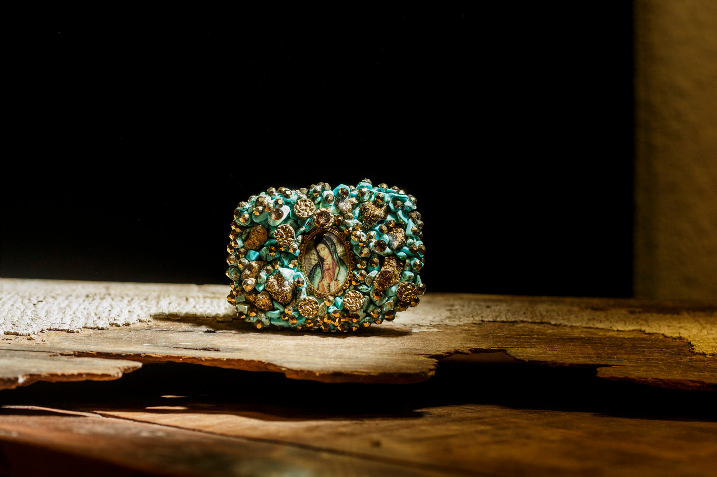 Original Turquoise Blessed Mother