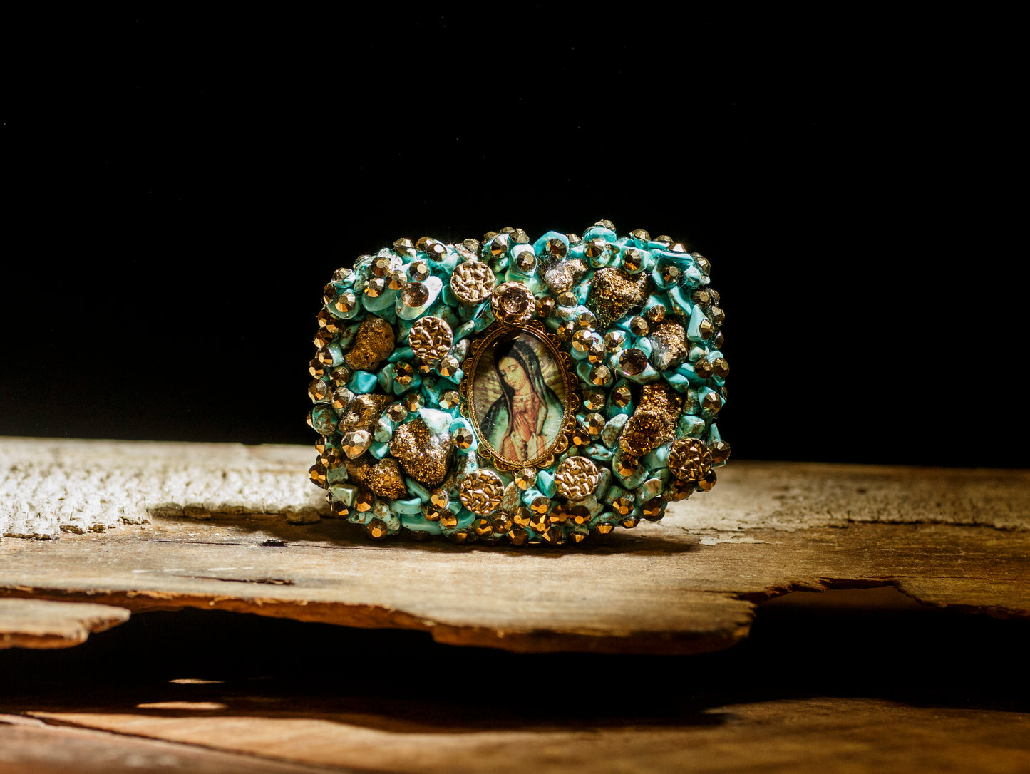 Original Turquoise Blessed Mother