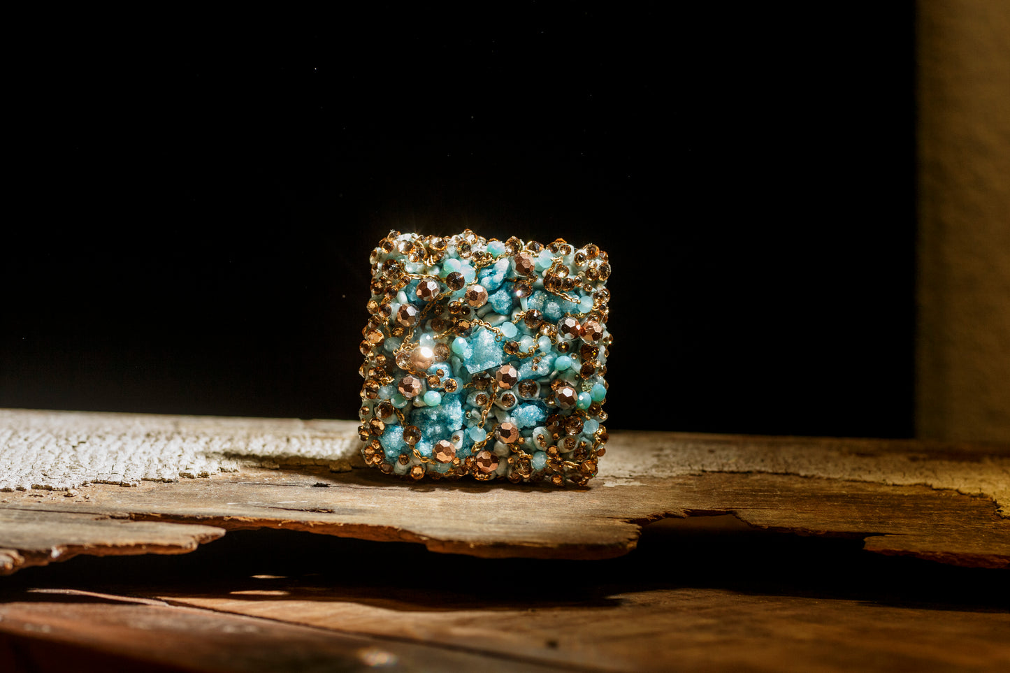 Original Turquoise Chain and Gold