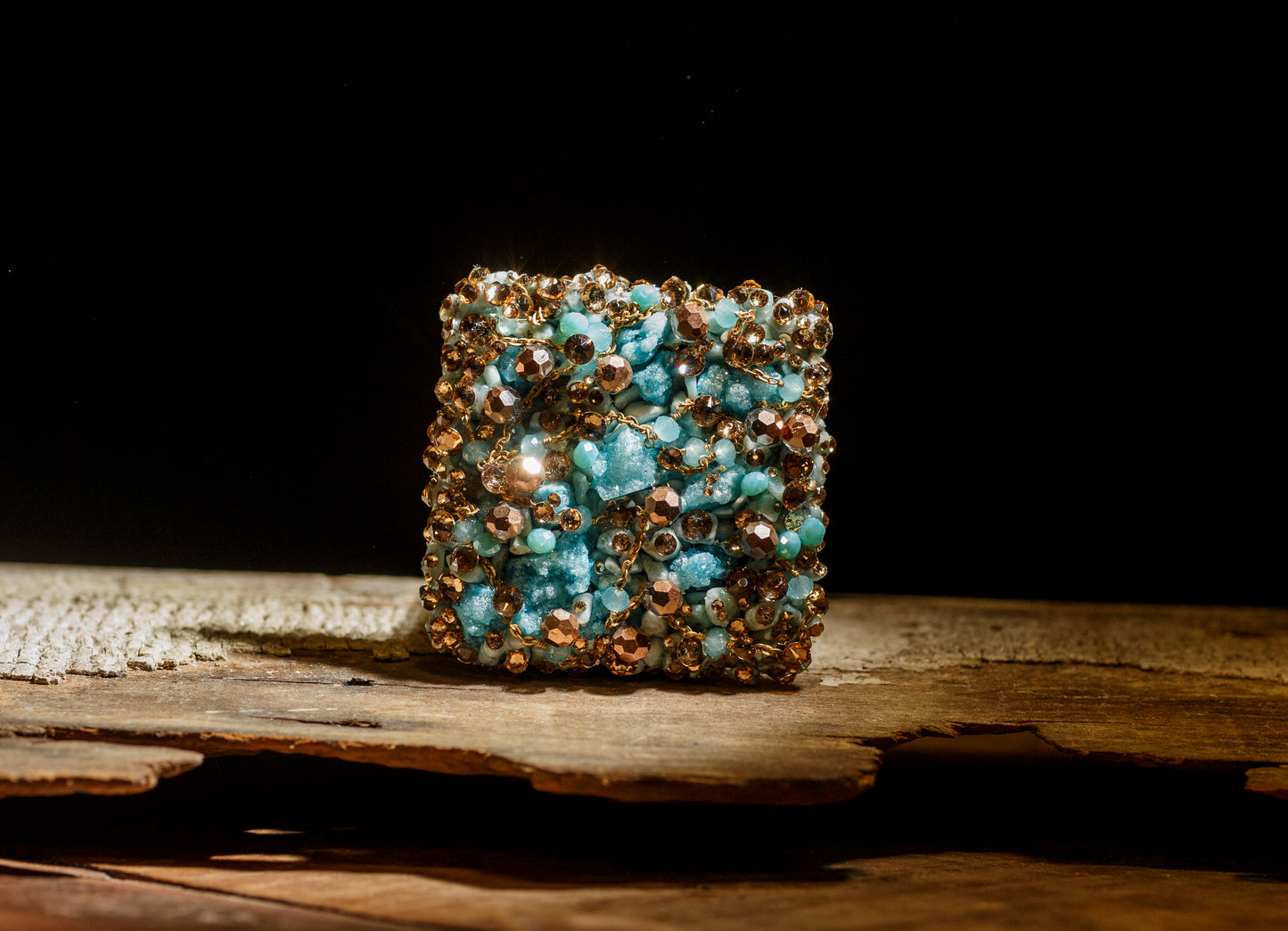 Original Turquoise Chain and Gold